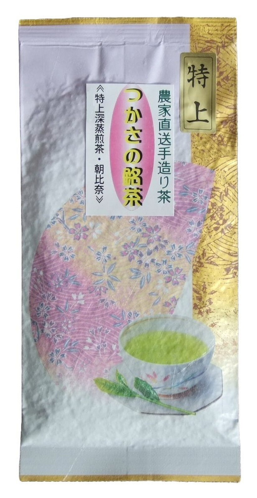 Japanese Green Tea Leaf Deep Steamed Brended Tea ASAHINA 100g Tsukasa original