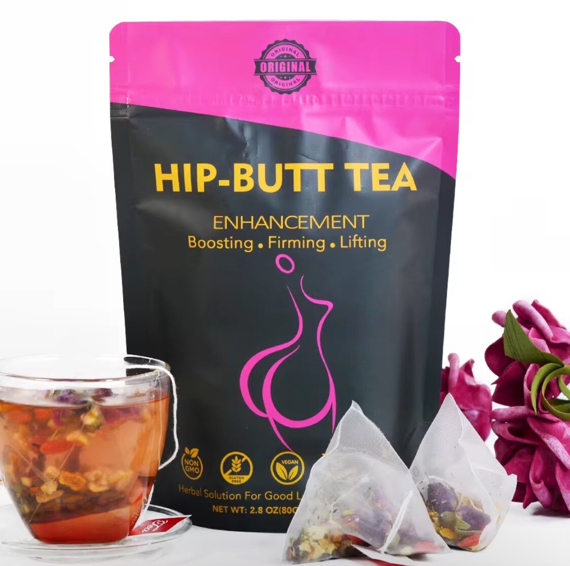 Hip Big Butt Tea Enhancement Buttock Firming Abundant Supplements Herbal Tea