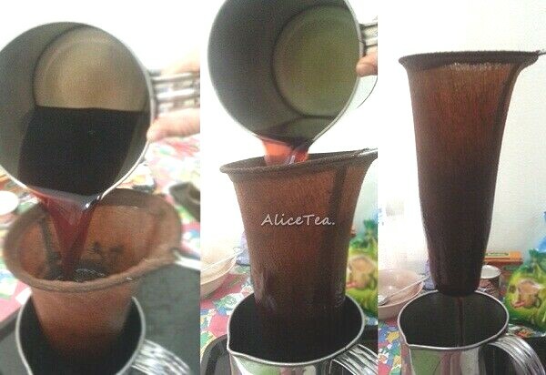 2x Thai Tea Cha Tra Mue Original Best Seller 400 g. Free Tea Bags 3.5 “