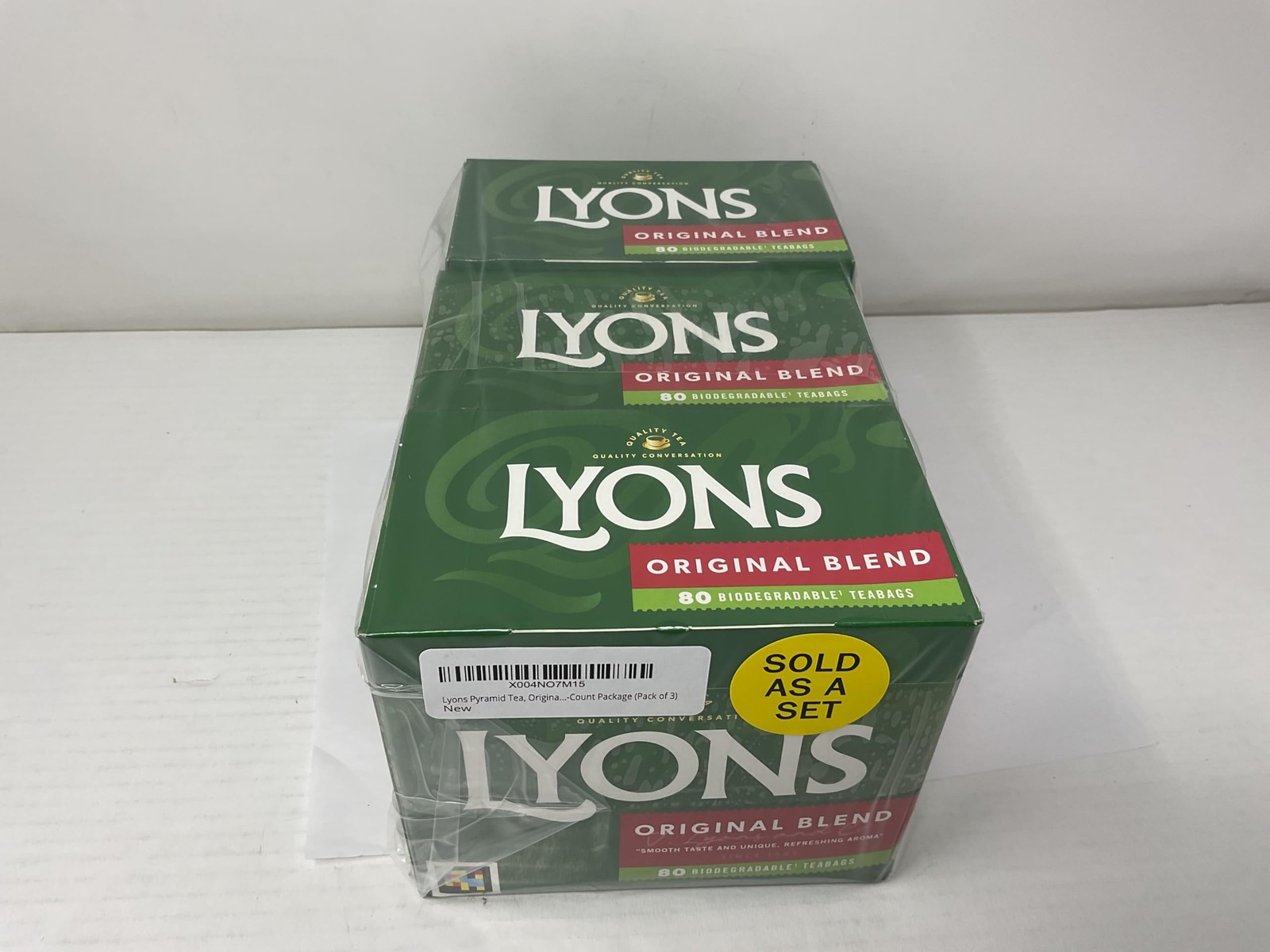Original Blend Tea Bags 80 Count Pack of 3 – Premium Quality Tea