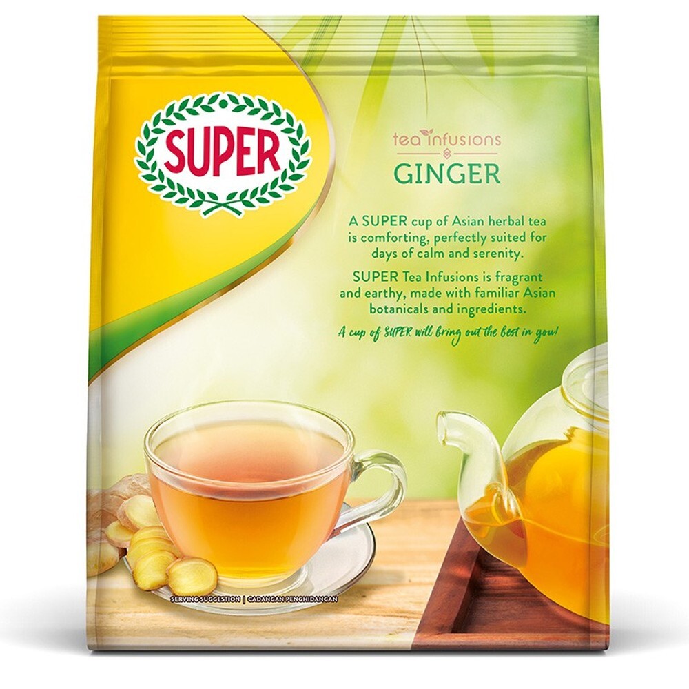Super Instant Ginger Tea 20 Sticks x 20g ( Pack of 3 )~SALE