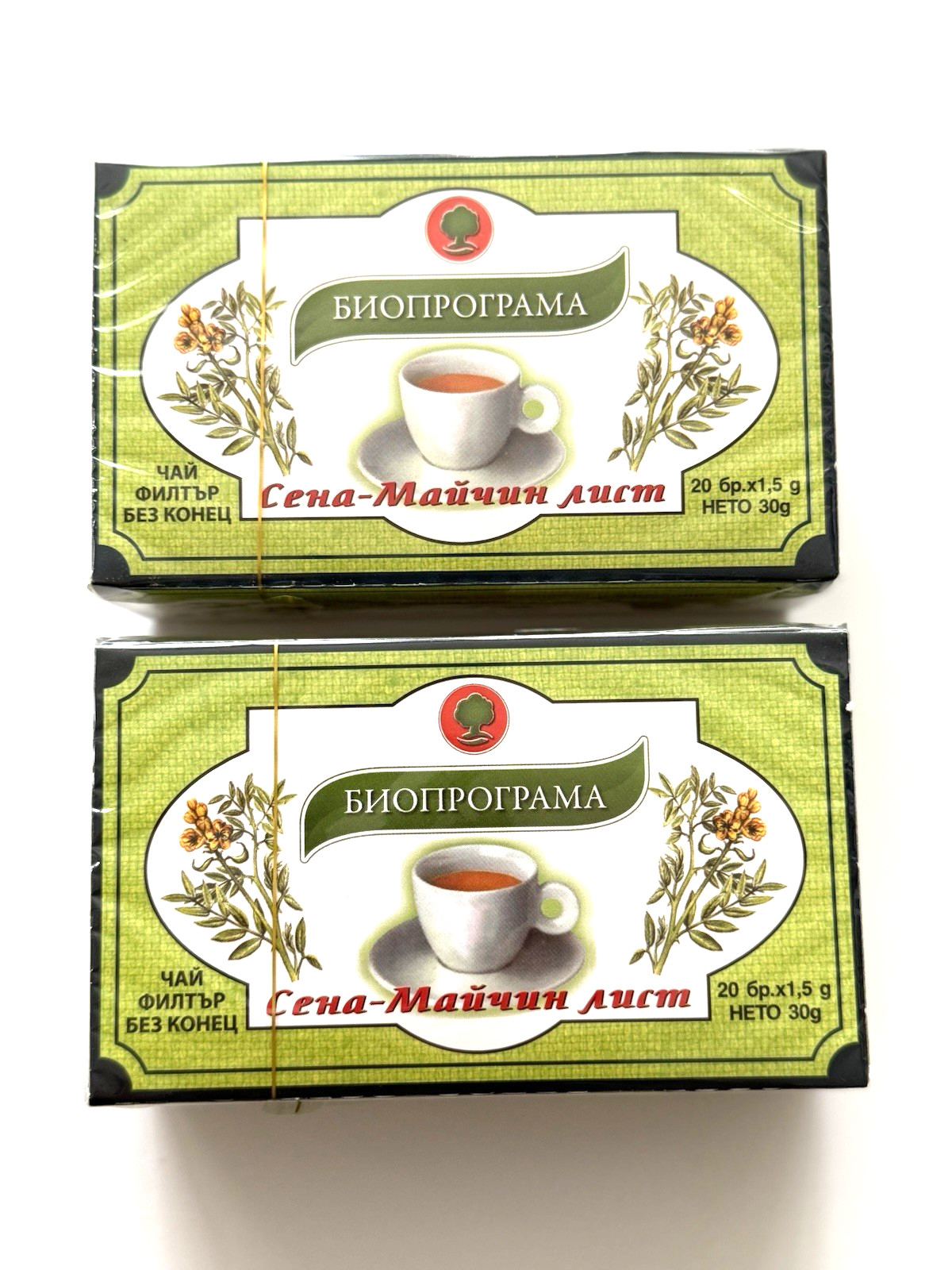 Bulgarian food Herbal tea SENA- MAJCHIN LIST 2 x 20 tea bags