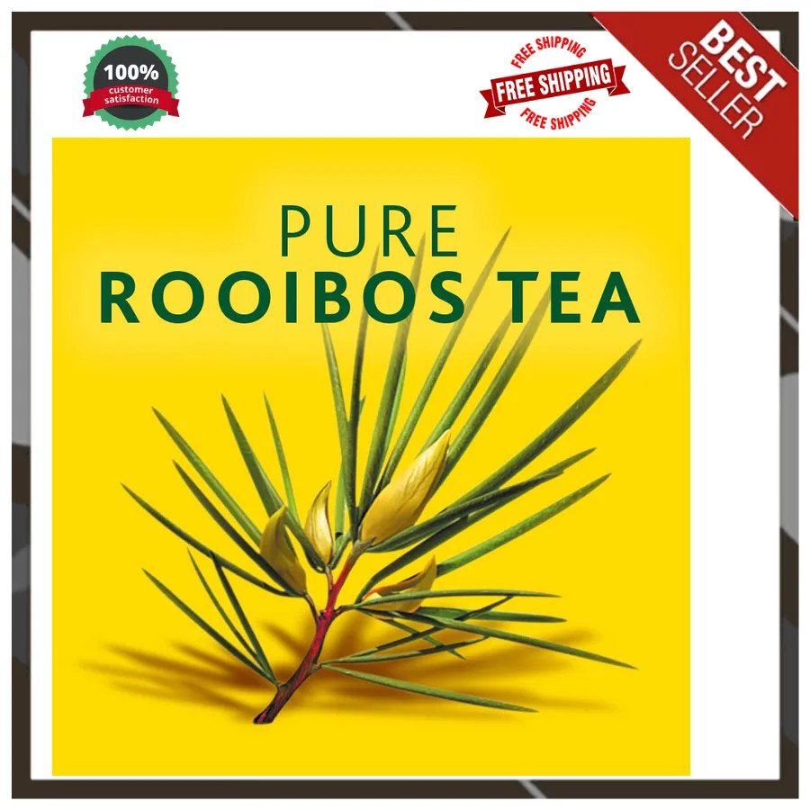 Freshpak Rooibos Tea 80 Tagless Teabags South African Premium Caffeine Free