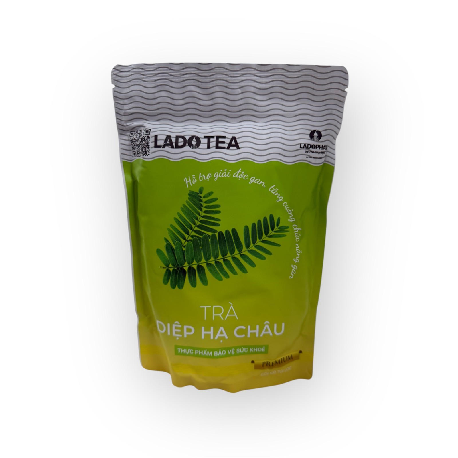 1 Pack of LADOPHAR Phyllanthus Tea (Trà Diệp Hạ Châu) 100 Teagbags 2g- Viet Nam