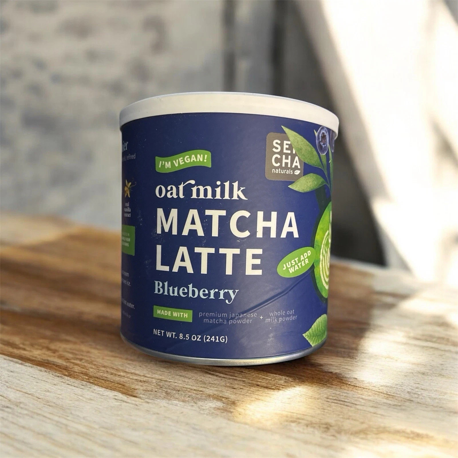 vegan Oat Milk Matcha Latte Blueberry, 8.5 oz (241 g) RK8