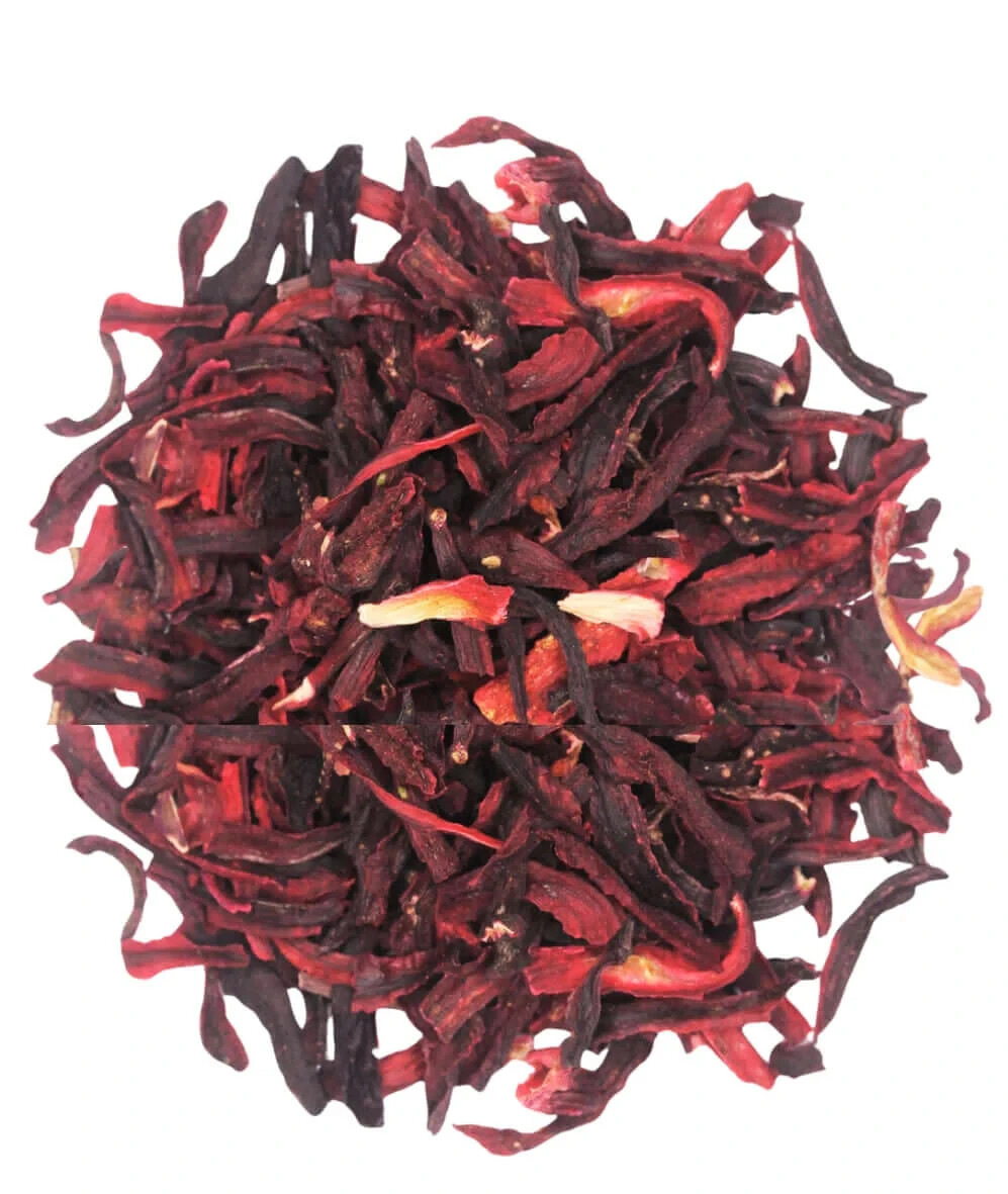 Organic 100% Premium Dried Rough Cut Hibiscus Flowers Tea, Agua de Jaimaica!!
