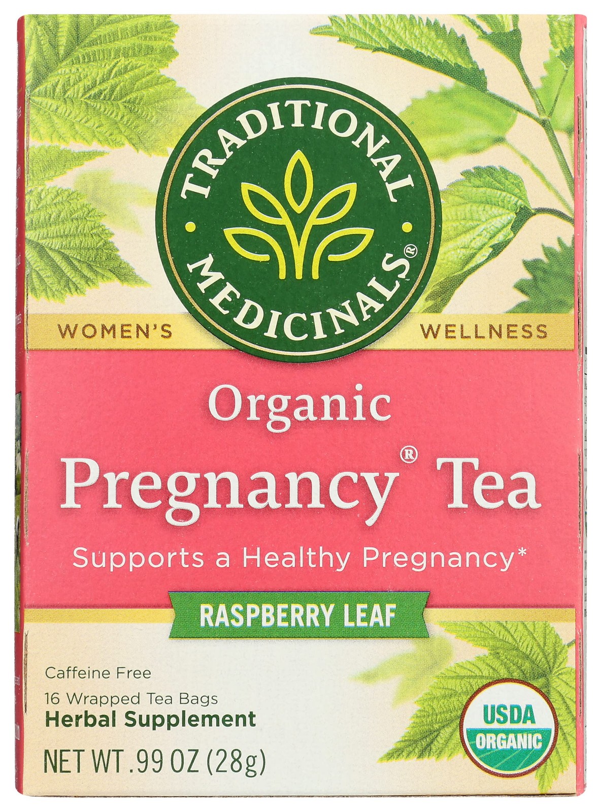 (Pack of 6) Traditional Medicinals Pregnancy Tea Bags 16 bag