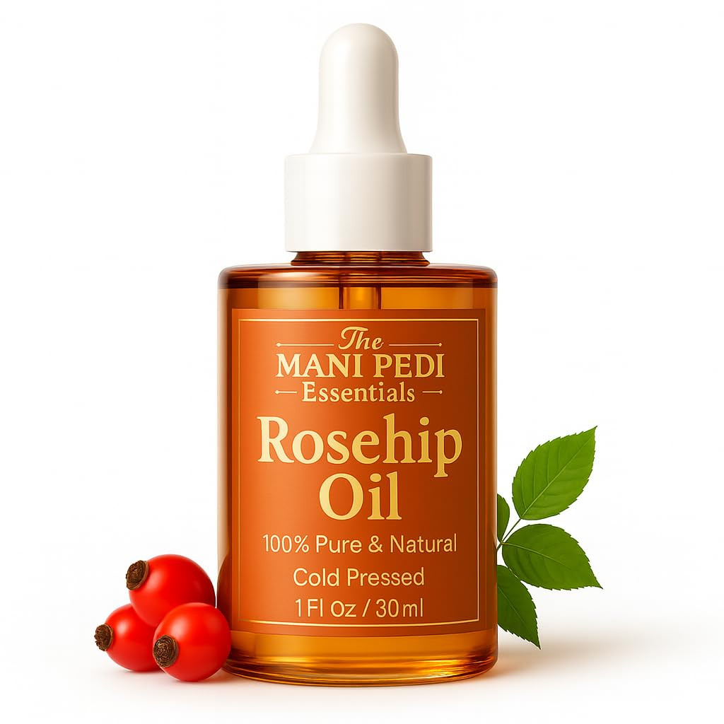 TMPE Rosehip Oil for Face. 100% Pure, Natural, Cold-Pressed & Organic. Natural W