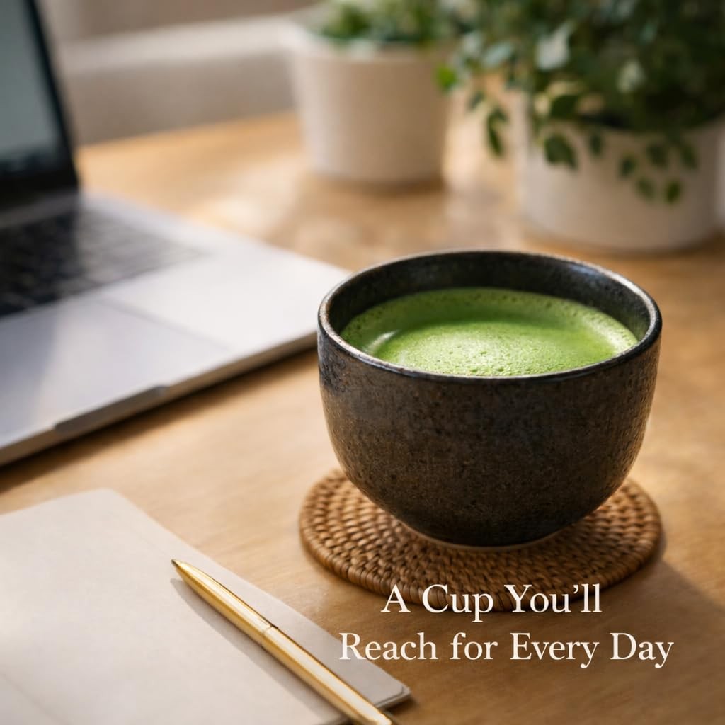 Japanese Ceremonial Grade Matcha Powder – USDA Organic | 3oz Tin | Smooth Tas…