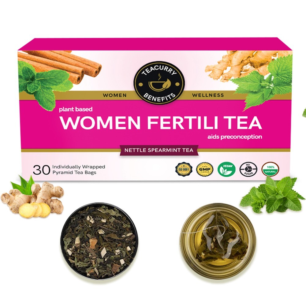 TEACURRY Women Fertility Tea – 30 Teabags