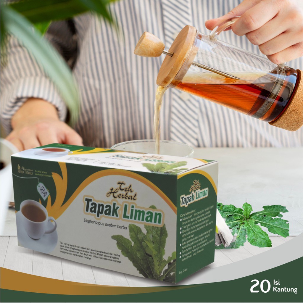 3x tapak liman herbal tea bags 3x40g (120g total) aroma ritual heritage