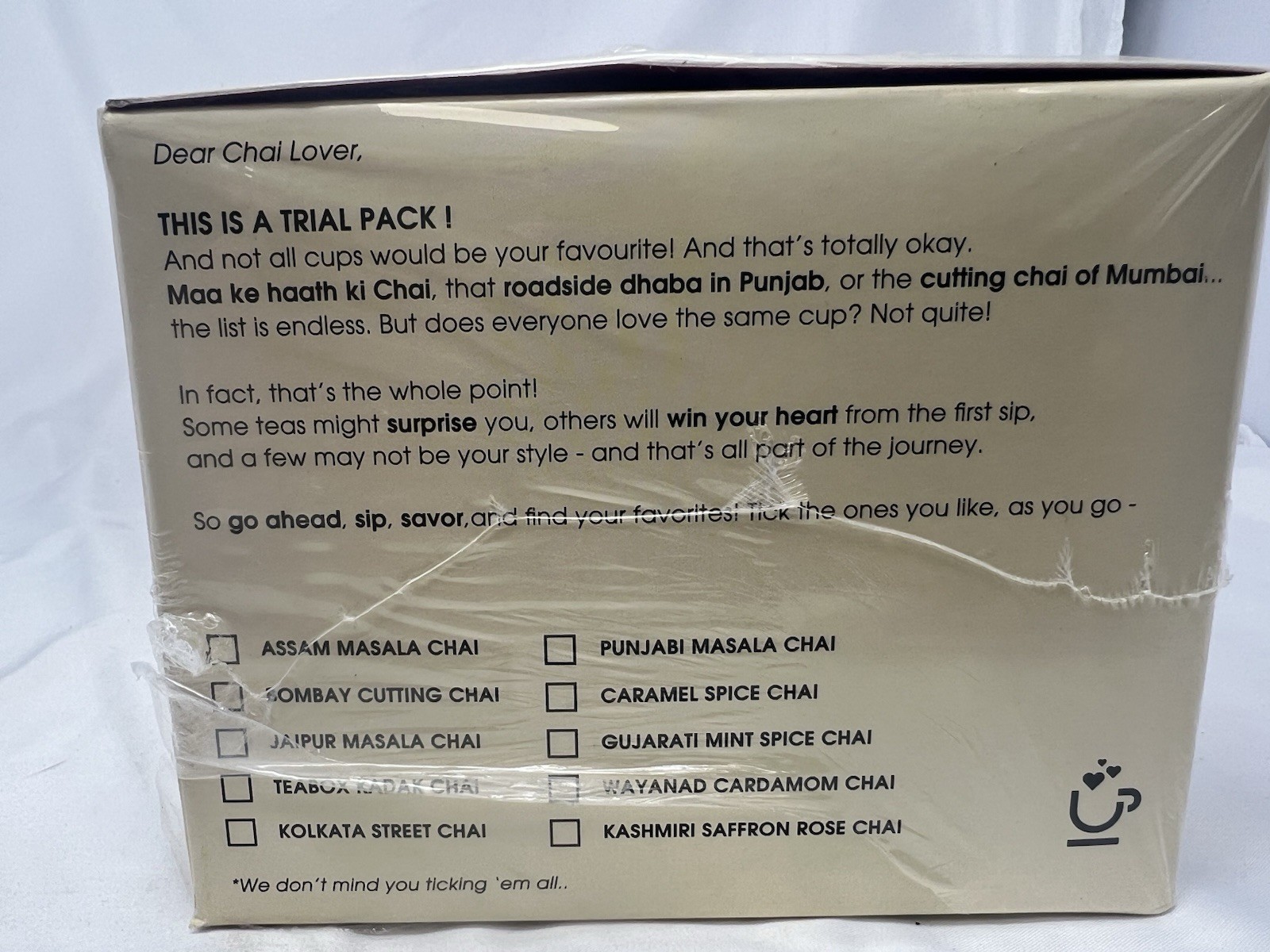 Limited Edition Advent Chai Pack | 10 Authentic Blends for 12 Days