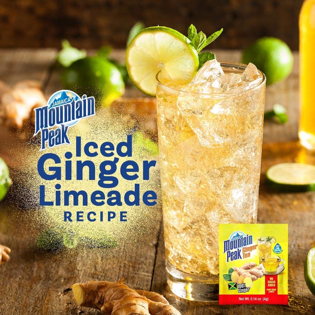 Ginger Instant Tea Unsweetened 14 sachets