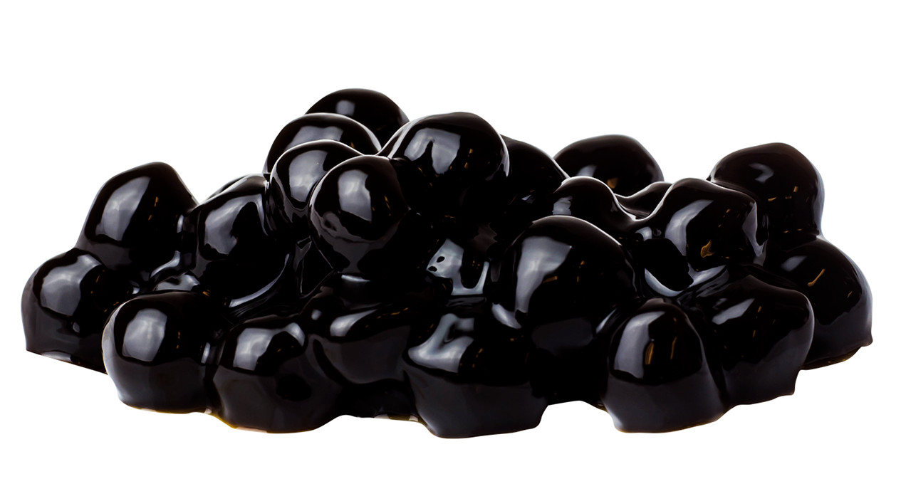 Tea Zone Tapioca Pearl Original Black Boba A1000 Taiwan 6 lbs (96 oz)
