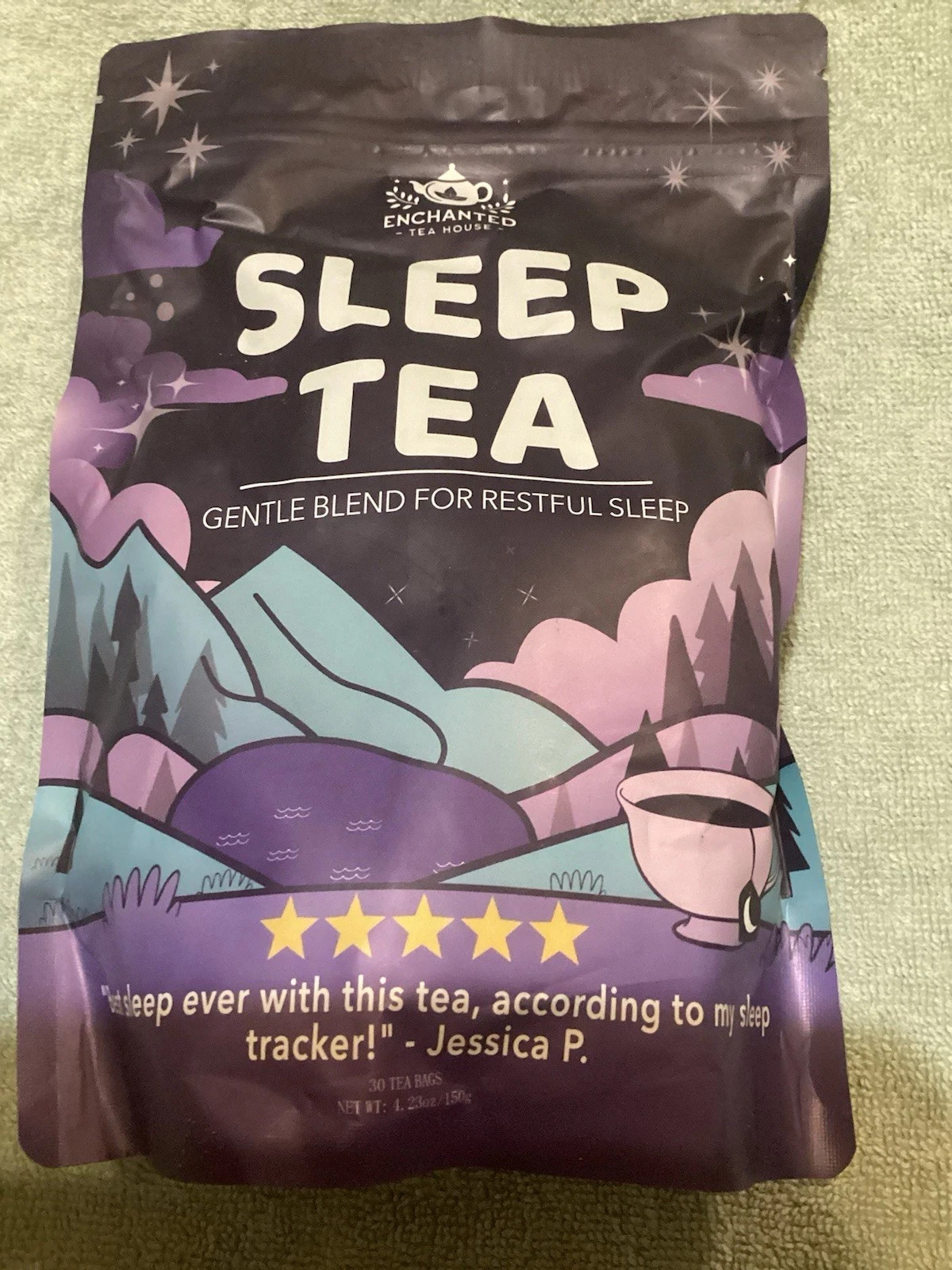 Enchanted Tea House Sleep Tea 30 Tea Bags New Sealed BB: 6/2026