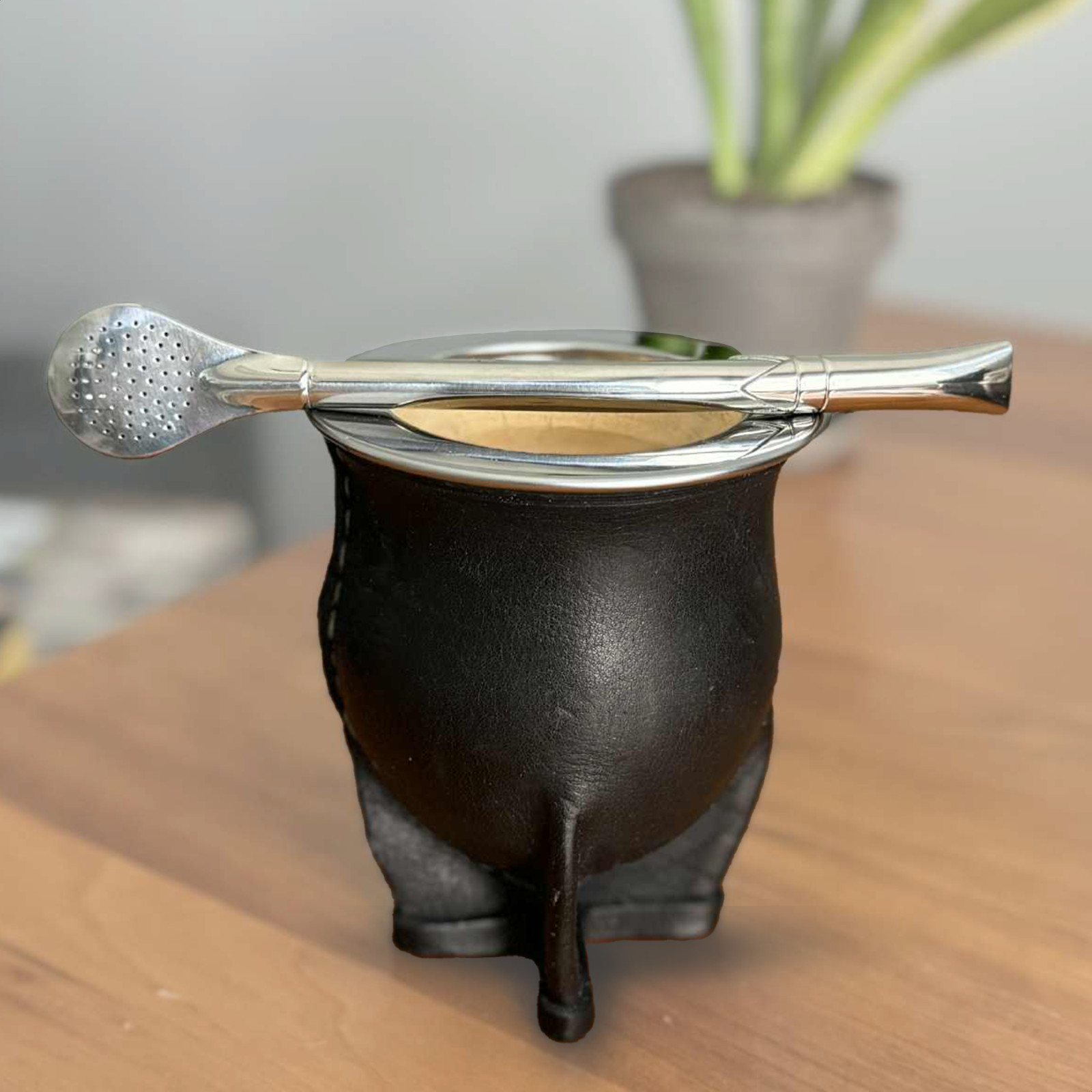 Yerba Mate Set – Mate de Calabaza Gourd – Bombilla – Handcrafted – Argentina