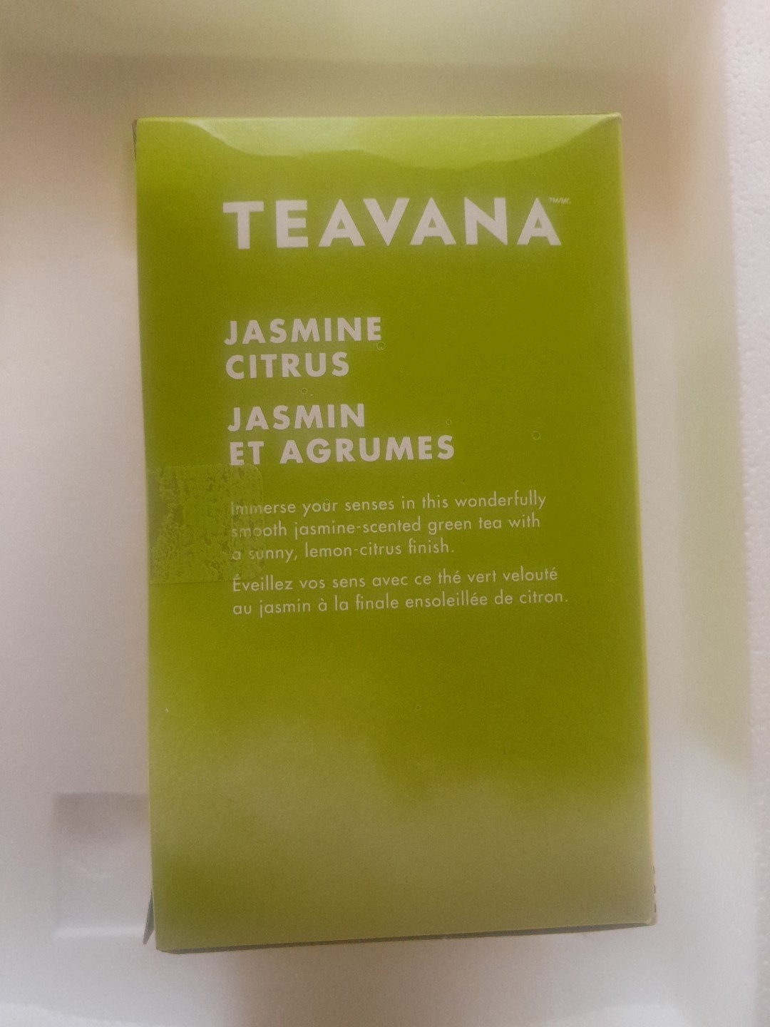 6x Teavana Jasmine Citrus Green Tea 24ct. Filterbags Best Before:11/26/25