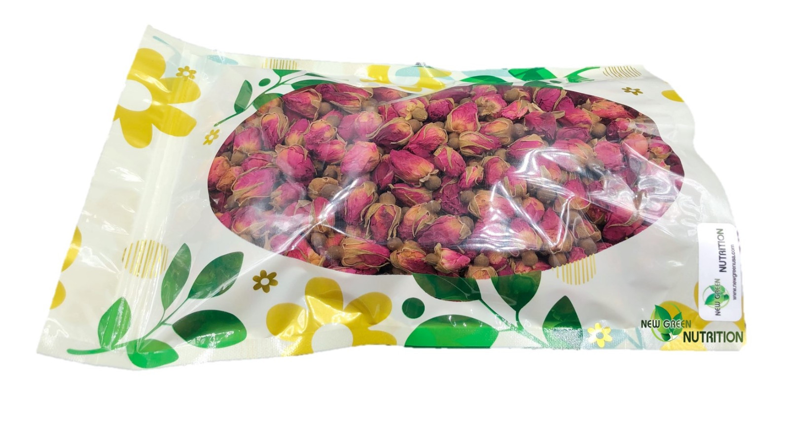 Yongwell 100% Natura Dried Red Rose Buds, Food Grade Herbal Tea (1LB) US Seller