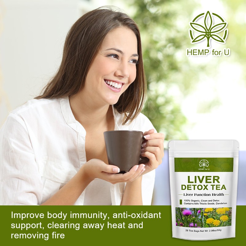 Natural Liver Detox tea – 42packs Milk Thistle Seed Extract