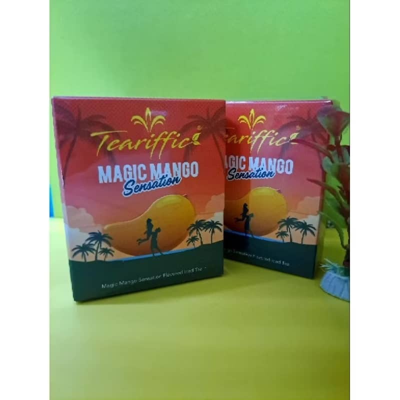 Teariffic Magic Mango Sensation Sexual Men Herb Energy Coffee 2 Box (24 sachets)
