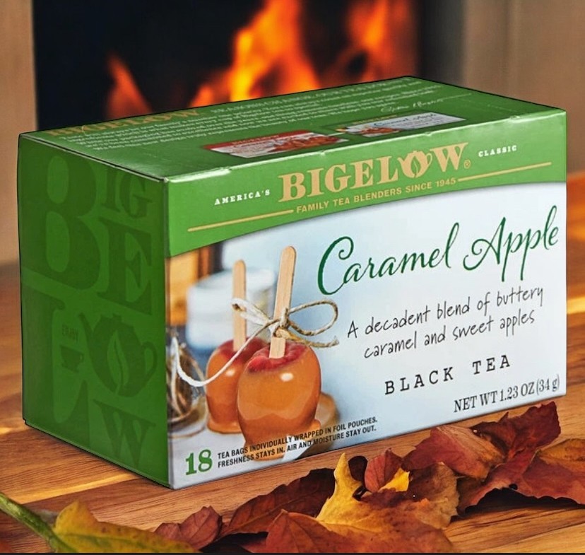 Bigelow Caramel Apple Black Tea, 18 Count, 1 Box