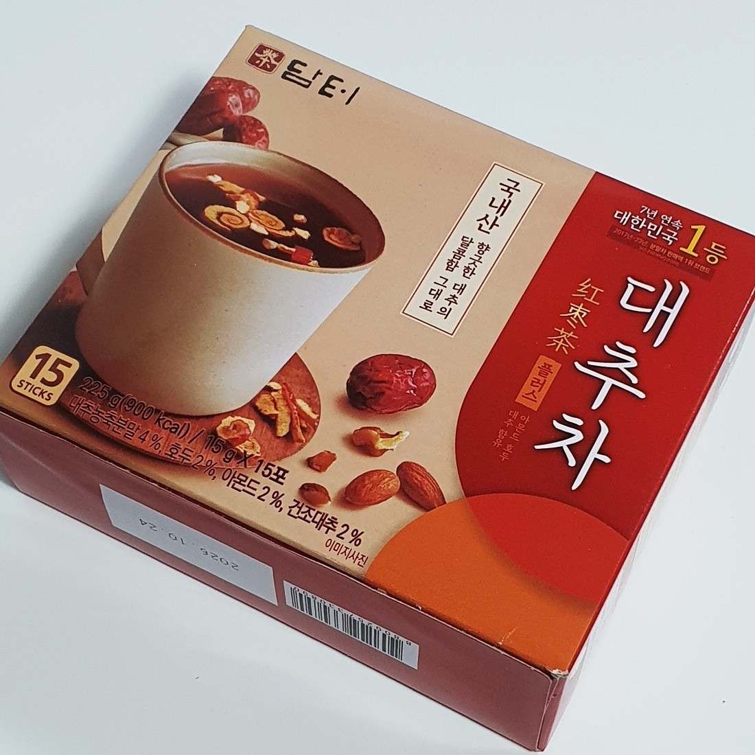 Korea Damtuh 4piece set Walnut Almond Adlay Jujube Schizandra Fruit Health Tea