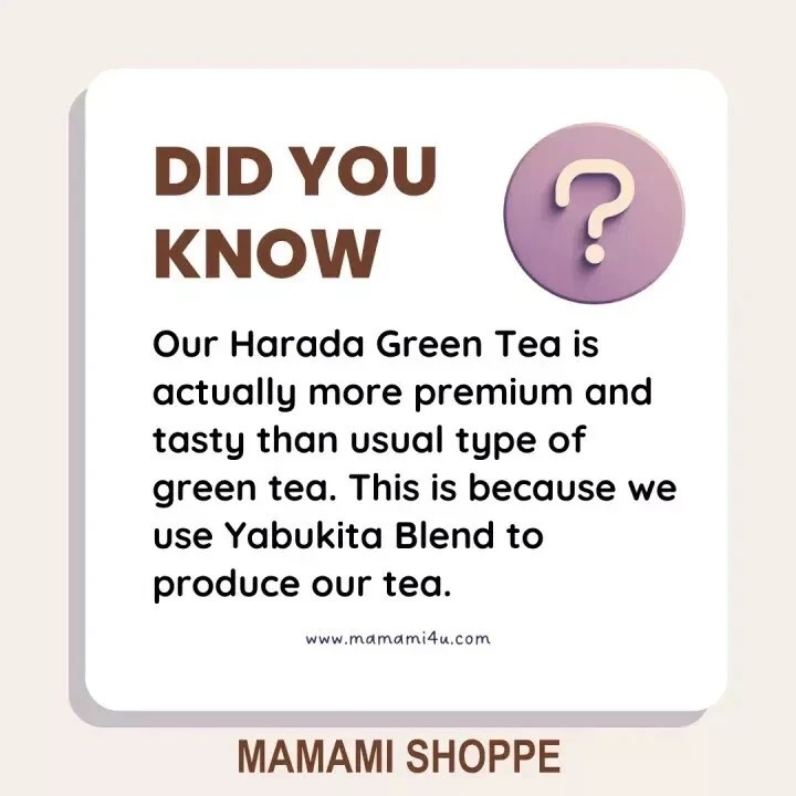 Harada Japan Green Tea 50 Tea Bags Free Shipping World Wide