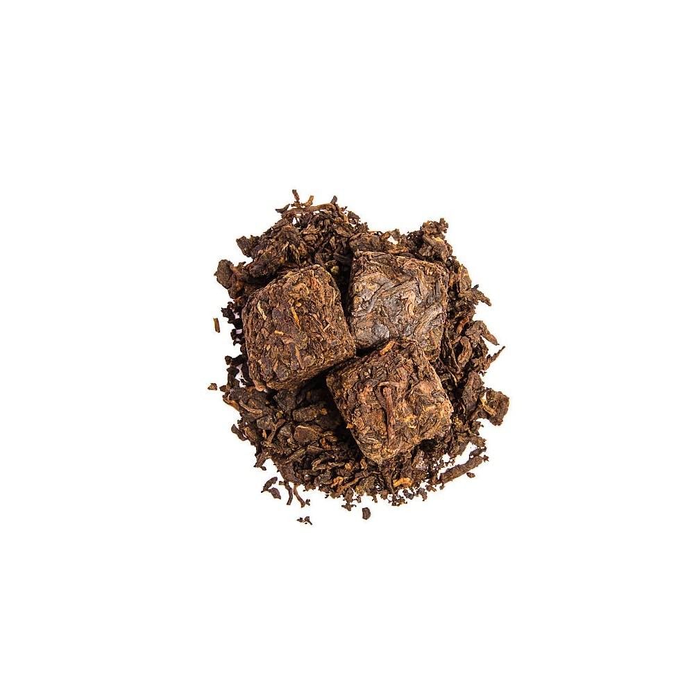 Ripe Pu-erh Tea, Aged Fermented JuJube Shu Puerh Tea Cake, Classic Chinese Pu’er