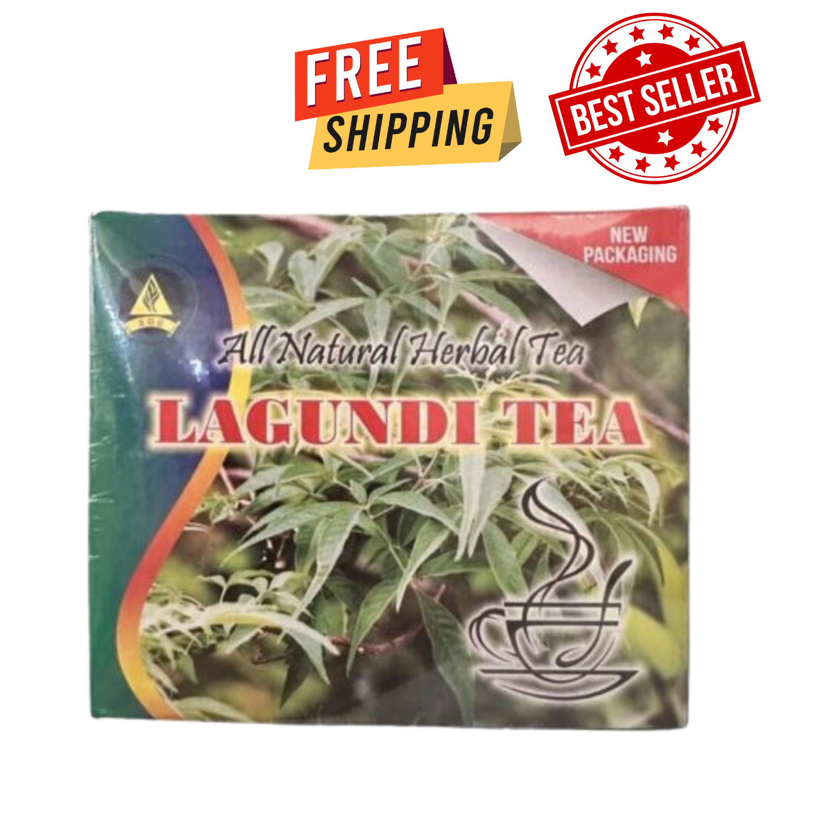LAGUNDI ALL NATURAL HERBAL TEA 20 TEABAGS (New Packaging)