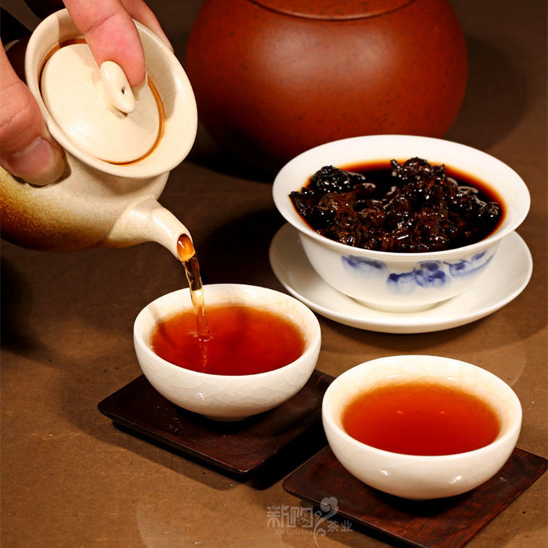 Ripe Pu-erh Tea Cake 357g Natural Premium Herbal Energy Tea for Men Women