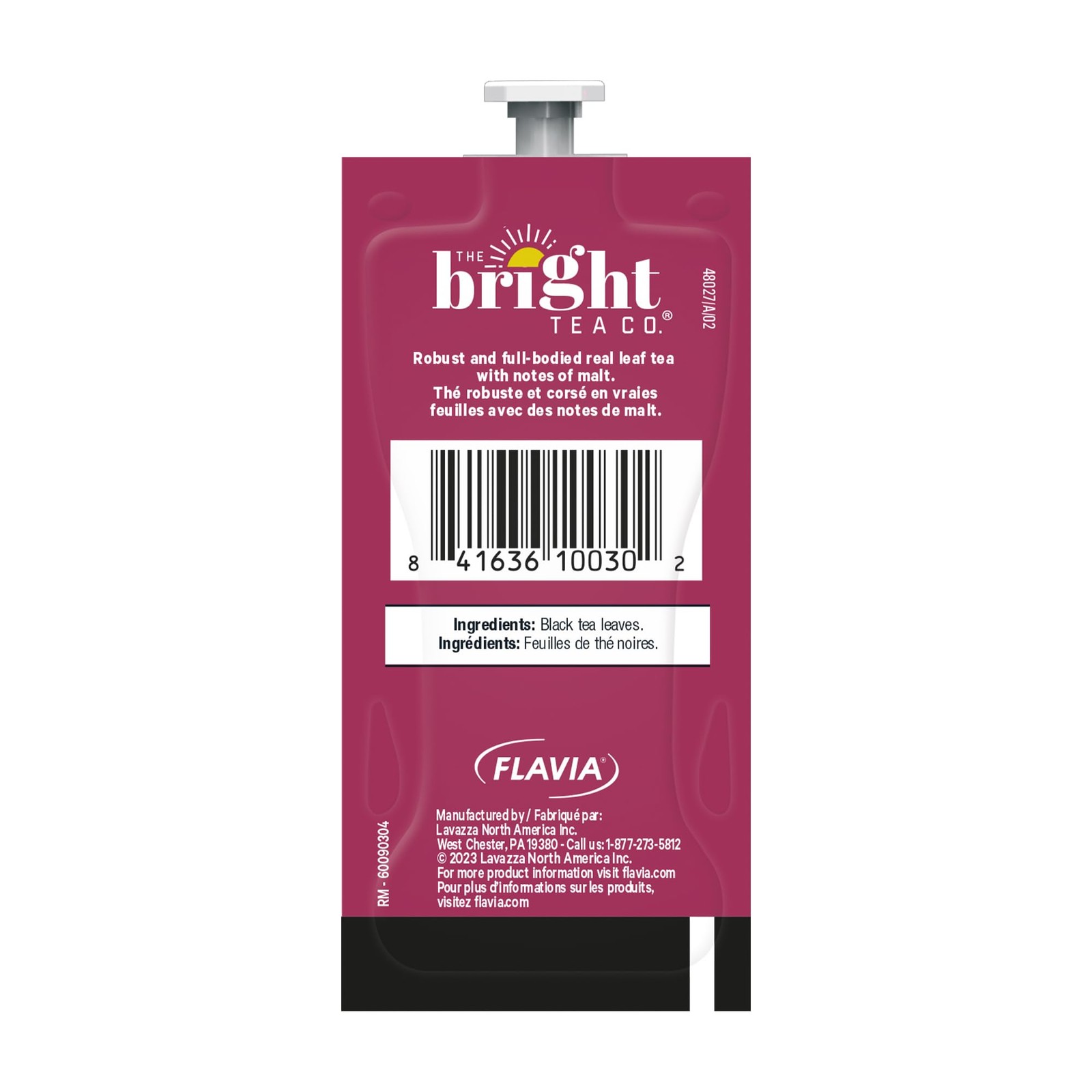 THE BRIGHT TEA CO., English Breakfast Tea Freshpacks for MARS DRINKS FLAVIA B…