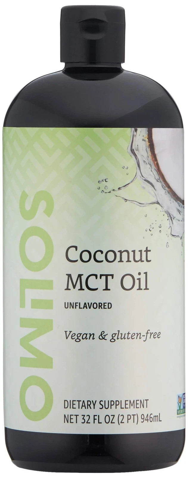 Amazon Brand – Solimo MCT Liquid Coconut Oil, 32 fl oz (Pack of 1)