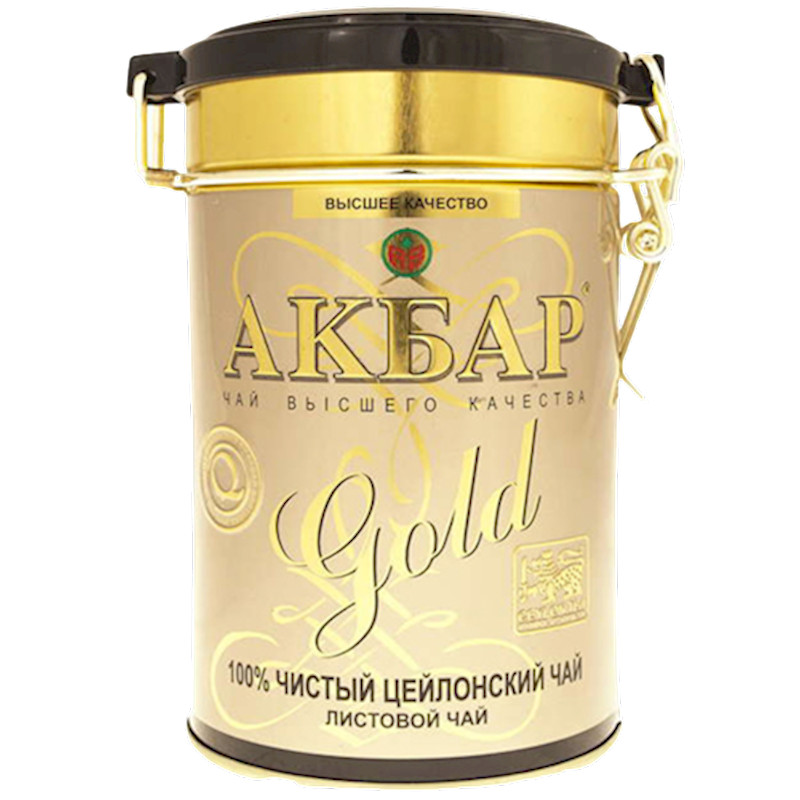 Akbar Tea GIFT SET Black Tea CEYLON GOLD TIN 400g Made in Sri Lanka