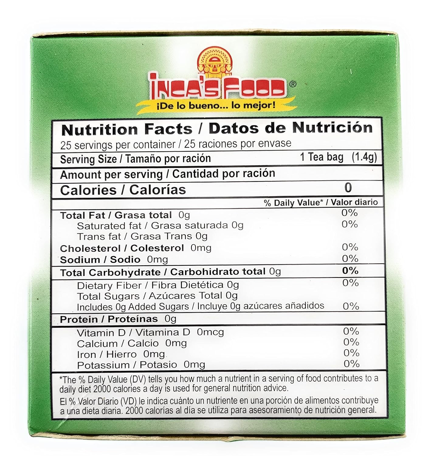 Herb Te Chanca Piedra – Peruvian Stone Breaker Tea Bags (Single Pack – 1.23 Ounc