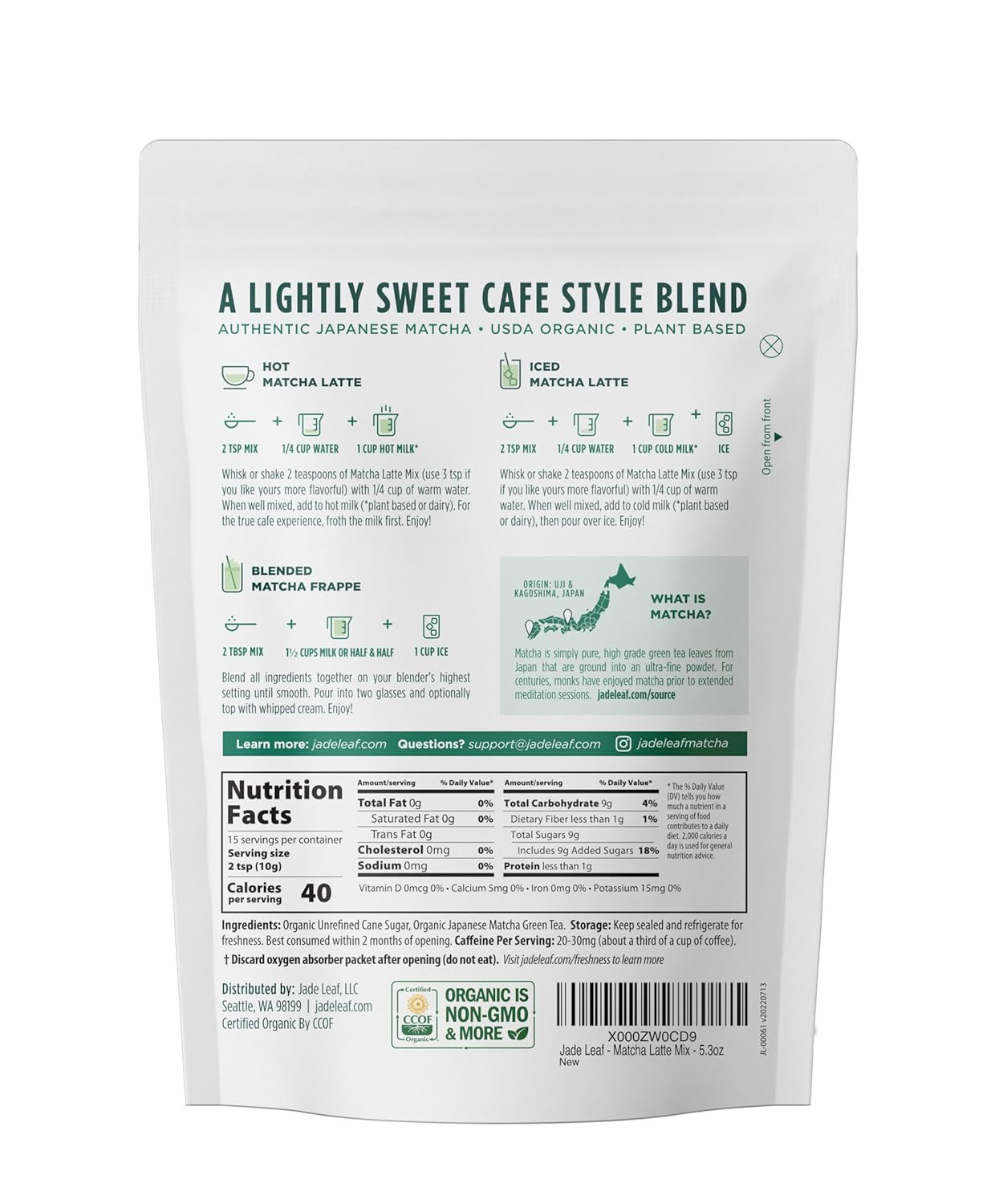 Organic Premium Ceremonial Grade Matcha Green Tea Powder – Japanese – Culinary,