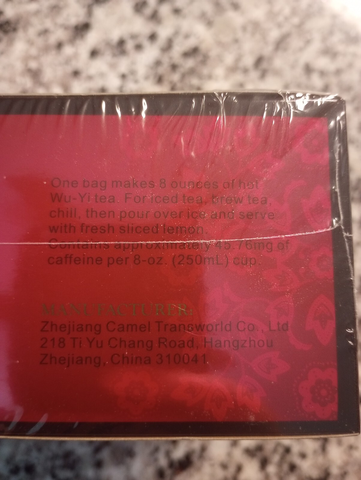 Authentic Wu Yi Source Oolong Tea 60 Premium Tea Bags