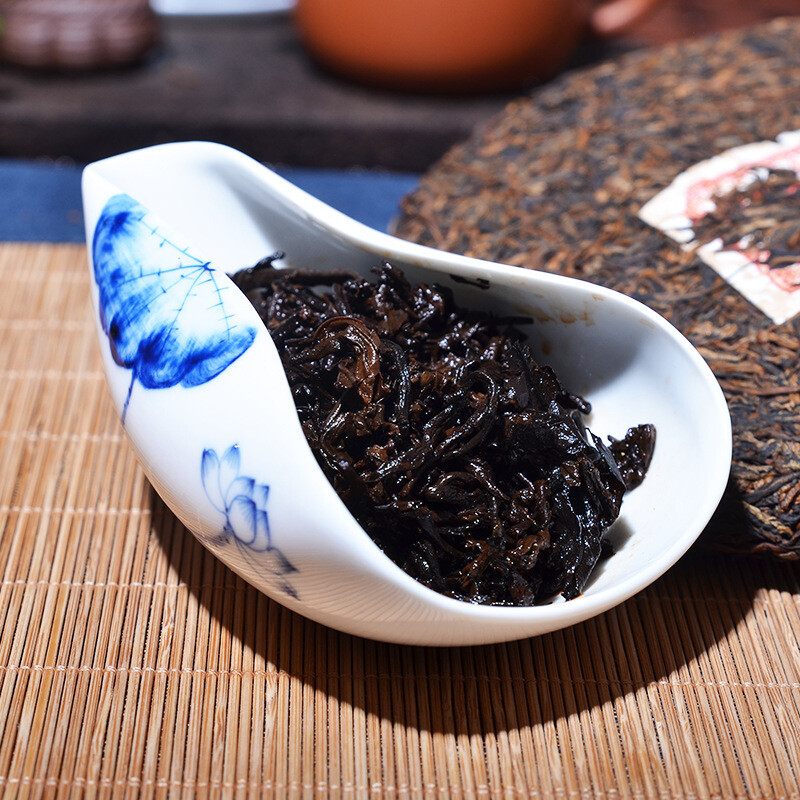 Menghai Arbor Golden Needle Yunnan Pu’er Tea Mature Ripe Puerh Pu-erh 357g