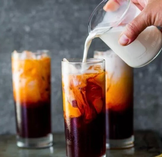 Tea Natural Cha Tra Mue Thai Make Lemon Tea Iced Tea Black Tea 1 box 50 sachet