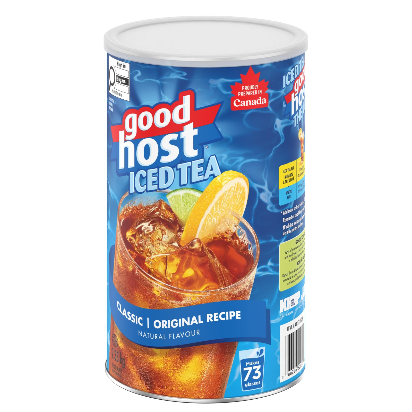 Good Host,Original, Iced Tea, 2.35kg/5.2lbs. {Imported from Canada}