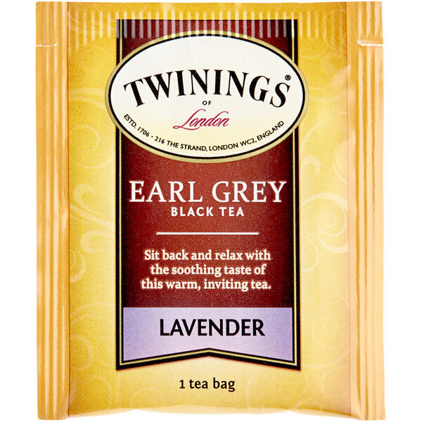 Twinings Earl Grey with Lavender Tea Bags – 20/Box