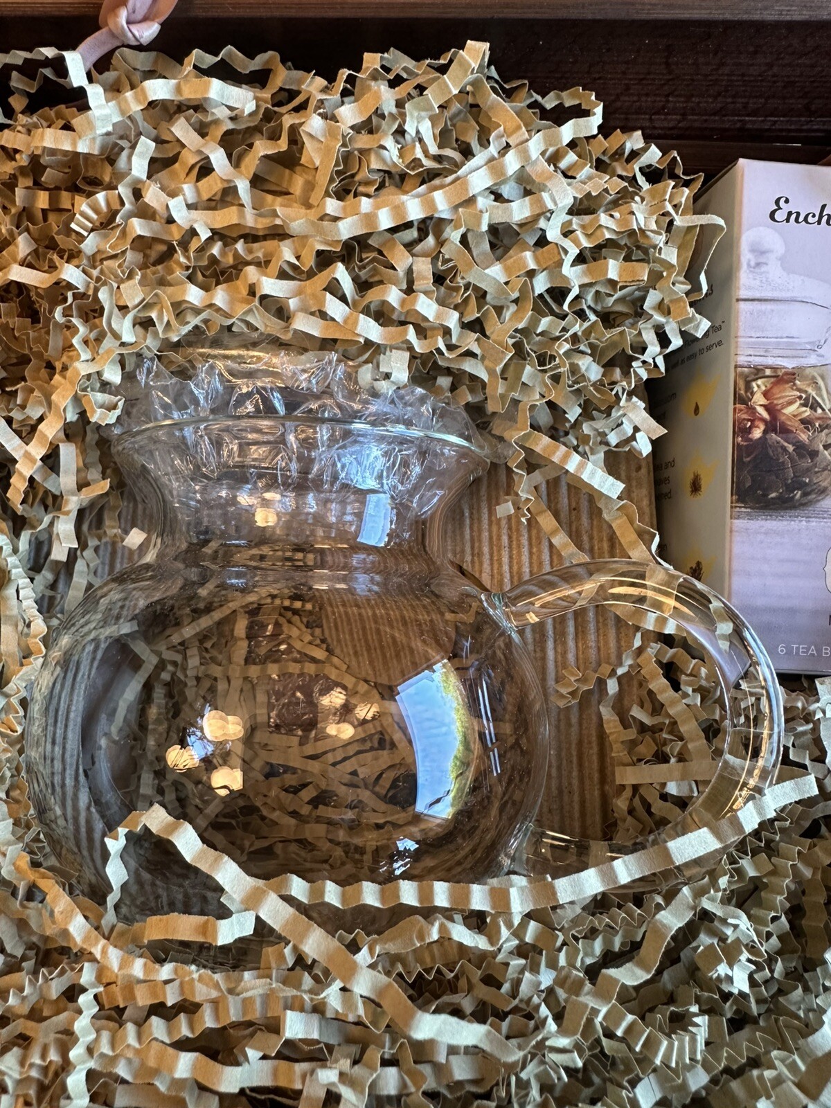 Numi Organic Flowering Tea Gift Set with Glass Teapot – 6 Tea Blossoms