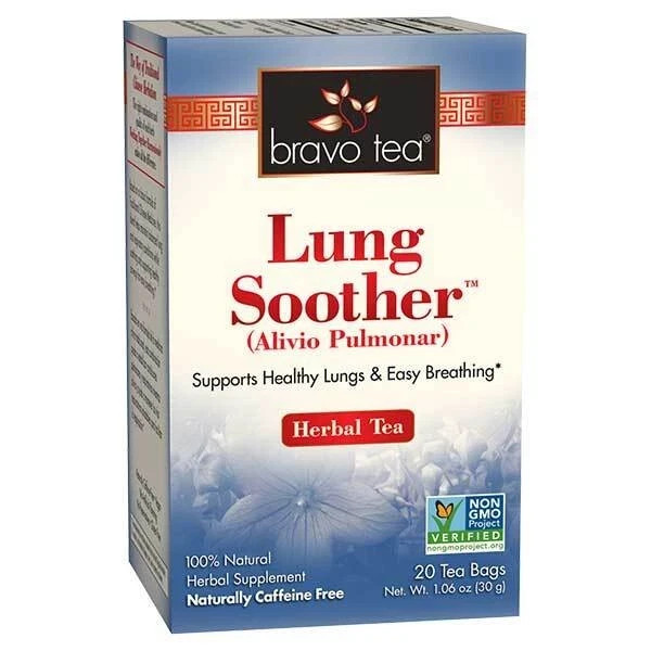 Bravo Tea & Herbs, Lung Soother Tea, 20 bags