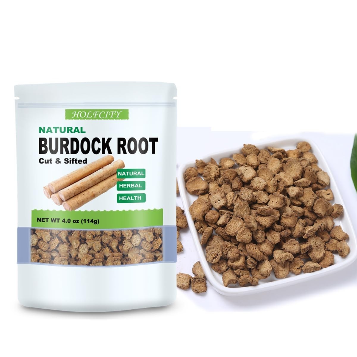 Cut & Sifted Burdock Root Tea, 4oz Herbal Granules – Quality & Freshness
