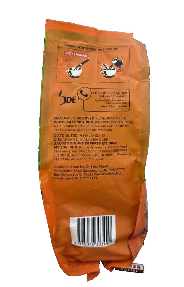 Old Town 3 in 1 Instant Milk Tea Hong Kong Style Teh Susu 13s x 35g – 1 Pack