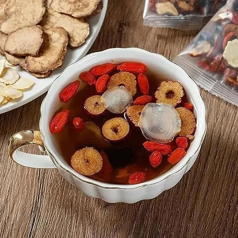 Ginseng Five Treasure Tea Liver and Kidney Nourishing Vitality Tea Herbal TeaBag