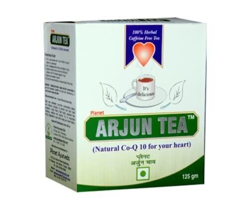 Planet Ayurveda Arjun Tea Premium Ayurvedic Herbal Blend for Heart Health 125gm