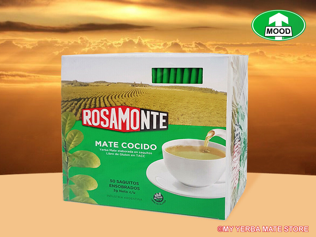 Yerba Mate – Tea Bags – Rosamonte – Mate Cocido