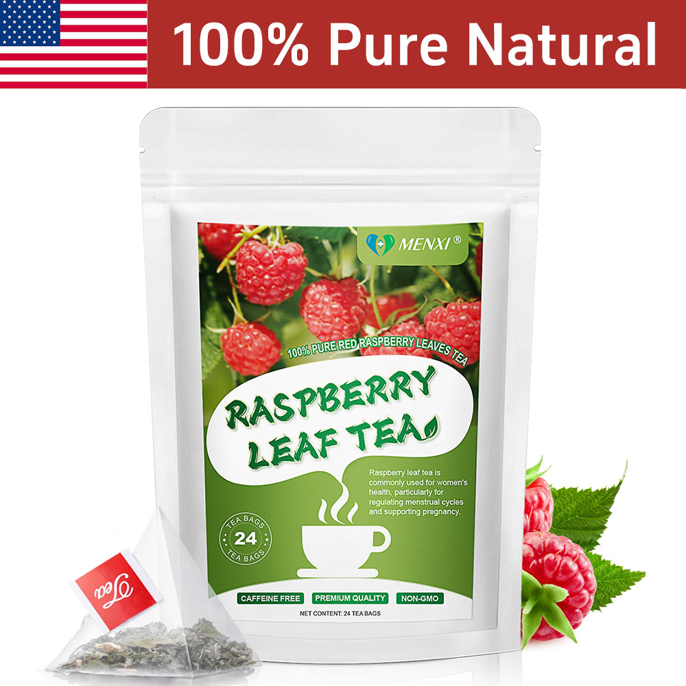Raspberry Leaf 24 Tea Bag – Natural Pregnancy & Support Menstrual, Caffeine Free