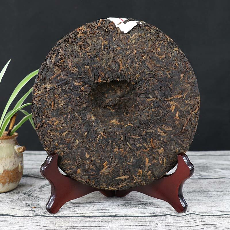 HelloYoung Ripe Puer Tea 357g Chun Xiang Cake Batch 171 Top-grade Pu Er