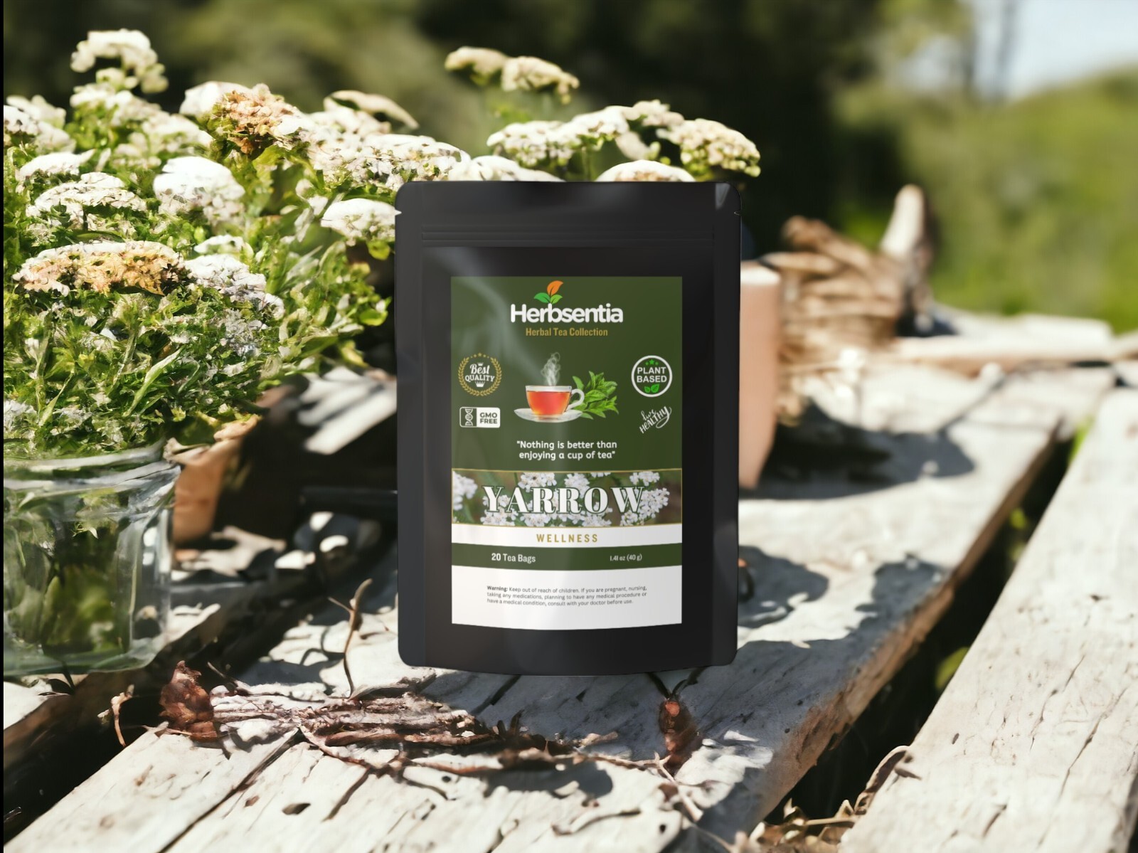 Yarrow Tea – Wellness (Premium)